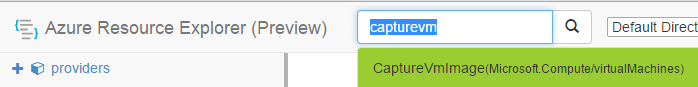 Search Your VM in ARM Explorer